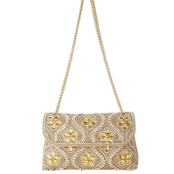 Cross-border Amazon Gemstone Evening Diamond-encrusted Socialite Banquet Bag